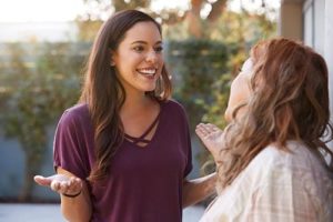 two friends after group therapy in youngstown