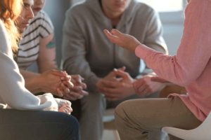 people discussing the benefits of residential treatment programs