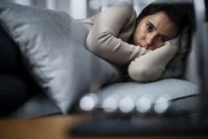 woman showing the signs of cocaine addiction